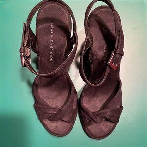 LOWER EAST SIDE Black Women's Sandals